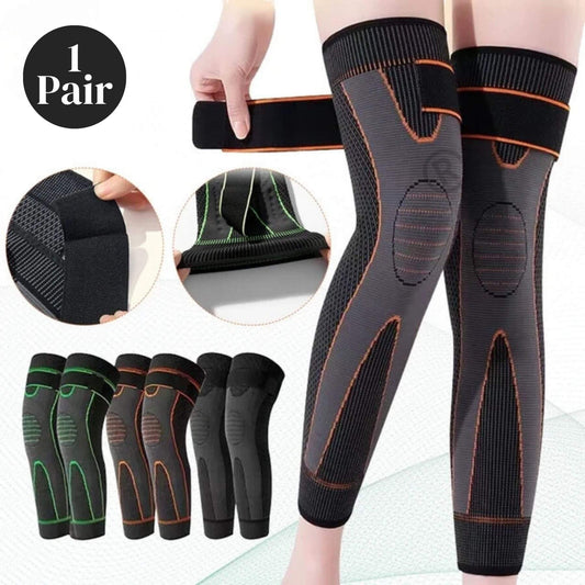 (1 Pair) Premium Quality Sports Leg Warmer For Woman & Men with Strap