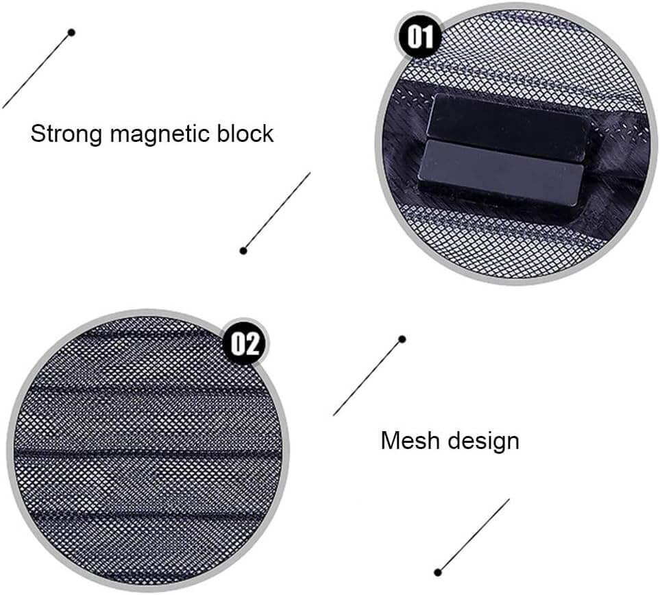 Anti Mosquito Magnetic Mesh Curtain