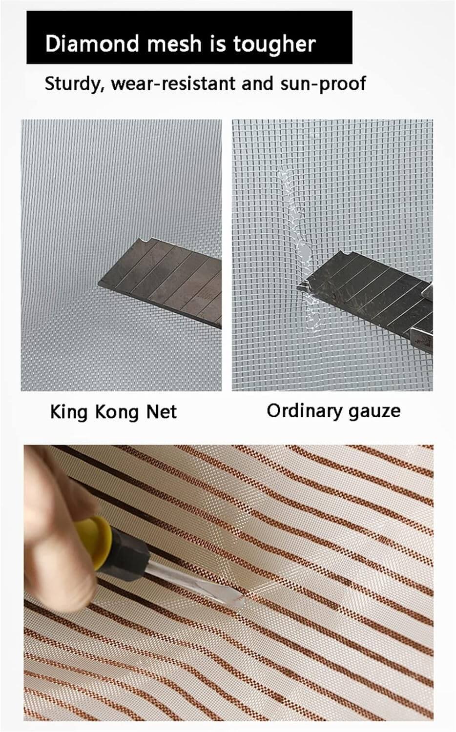 Anti Mosquito Magnetic Mesh Curtain