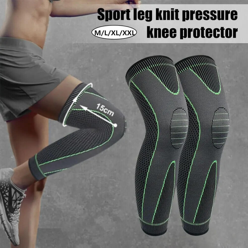 (1 Pair) Premium Quality Sports Leg Warmer For Woman & Men with Strap