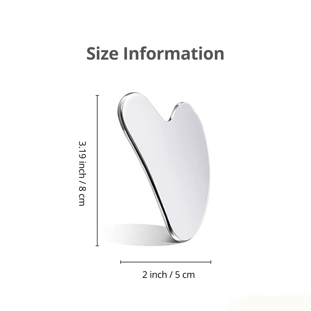 Premium Stainless Steel Gua Sha For Face Lifting Massage