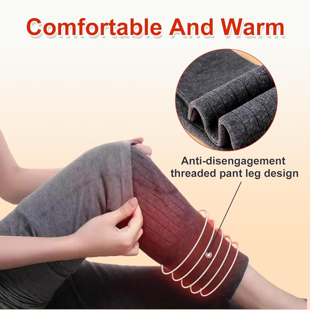 1Pair Unisex Winter Wool Elastic STRAP Knee Brace Pads Leg Warmers